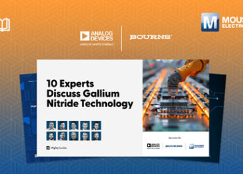 Explore the Benefits of GaN-Based Power Electronics in the New eBook from Mouser Electronics, Analog Devices, and Bourns
