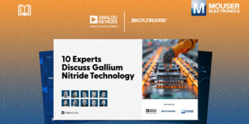 Explore the Benefits of GaN-Based Power Electronics in the New eBook from Mouser Electronics, Analog Devices, and Bourns