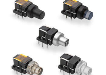 Right-Angle Illuminated Tactile Switches Offer Customization and Versatility for Complex Electronic Applications