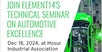 element14 Announces Technical Seminar on Automotive Industries 2024