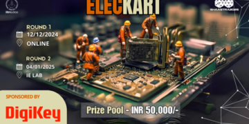 DigiKey Sponsors Eleckart Competition at Shaastra 2025 Annual Technical Festival