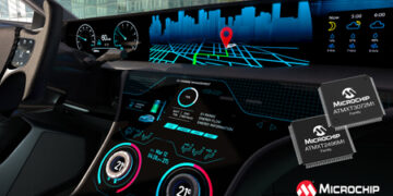 Microchip Extends maXTouch® M1 Generation Family To Support Large, Curved and Shaped Automotive Displays