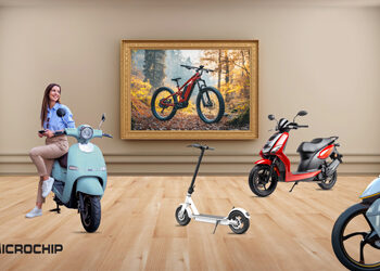 Microchip Introduces Electric Two-Wheeler Ecosystem to Accelerate E-Mobility Innovation