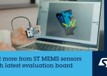 STMicroelectronics Unveils Upgraded Sensor Board for Seamless Plug-and-Play Evaluation with ST MEMS Studio