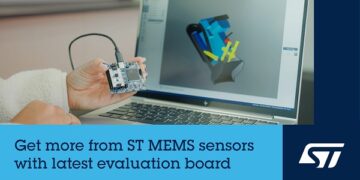 STMicroelectronics Unveils Upgraded Sensor Board for Seamless Plug-and-Play Evaluation with ST MEMS Studio