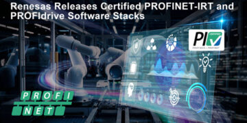 Renesas Releases Certified PROFINET-IRT and PROFIdrive Software Stacks for RZ/T and RZ/N Series Microprocessors