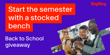 DigiKey Announces Back to School Giveaway to Empower Tomorrow’s Innovators