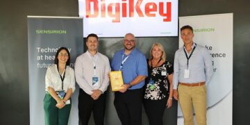 DigiKey Receives Sensirion Global Distribution Excellence Award